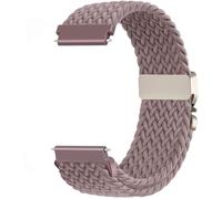 Issinlky 20mm Nylon trenzado correa compatible con Samsung Galaxy Watch 7/6/5/4/FE 40mm 44mm/Garmin Venu Sq/Sq 2/Venu 2 Plus/Vivoactive 3/5/Venu/Amazfit GTS, Correa elástica para Mujeres Hombres