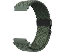 Issinlky 22mm Nylon trenzado correa compatible con Garmin Venu 2/Venu 3/Garmin Vivoactive 4/Galaxy Watch 3 45mm/Galaxy Watch 46mm/Gear S3 Frontier/S3 Classic, Correa elástica para Mujeres Hombres