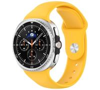 Issinlky Correa de silicona suave para Samsung Galaxy Watch 8 de 40 mm y 44 mm, correa deportiva para Galaxy Watch 8 Classic de 46 mm para caballeros y damas
