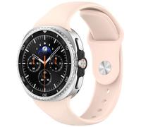 Issinlky Correa de silicona suave para Samsung Galaxy Watch 8 de 40 mm y 44 mm, correa deportiva para Galaxy Watch 8 Classic de 46 mm para caballeros y damas