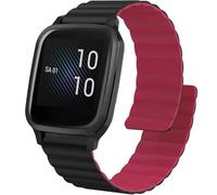 Issinlky Correa magnética 20mm compatible Galaxy Watch 7/6/5/4/FE 40mm 44mm/Garmin Venu Sq/Sq 2/Venu/2 Plus/Vivoactive 3/5/6/Amazfit GTS/Bip, correa deportiva silicona suave para mujeres y hombres