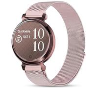 Issinlky Correa metal compatible con Garmin Lily 2, 14mm Correa acero inoxidable para Garmin Lily 2 para mujer