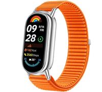 Issinlky Correa nailon compatible con Xiaomi Mi Band 8/9/10, Correa deportiva elástica para Xiaomi Band 8/9/10 para mujeres y hombres
