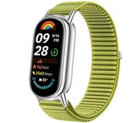 Issinlky Correa nailon compatible con Xiaomi Mi Band 8/9/10, Correa deportiva elástica para Xiaomi Band 8/9/10 para mujeres y hombres