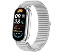 Issinlky Correa nailon compatible con Xiaomi Mi Band 8/9/10, Correa deportiva elástica para Xiaomi Band 8/9/10 para mujeres y hombres