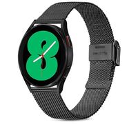 Issinlky Correa para Samsung Galaxy Watch 4, 20mm correa metal acero inoxidable para Galaxy Watch 7/FE/6/5/4 40mm 44mm/6 Classic/4 Classic/Watch 5 Pro/Watch 3 41mm/Active 2/Galaxy Watch 42mm