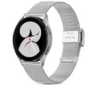 Issinlky Correa para Samsung Galaxy Watch 4, 20mm correa metal acero inoxidable para Galaxy Watch 7/FE/6/5/4 40mm 44mm/6 Classic/4 Classic/Watch 5 Pro/Watch 3 41mm/Active 2/Galaxy Watch 42mm