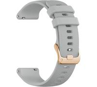 Issinlky Correa para Venu 2S/Vivomove 3S/Vivoactive 4S, correa de silicona suave de 18 mm para Huawei Watch GT5 41 mm/GT4 41 mm/Fossil Ladies Gen 6/5E/4/3/Withings Steel HR 36 mm