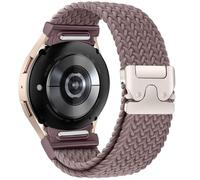 Issinlky No Gap Nylon Braided correa Compatible with Galaxy Watch 7/FE/6/5/4 40mm 44mm, Elastic Magnetic Buckle correa for Galaxy Watch 6 Classic4 Classic/5 Pro Herren Damen