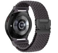 Issinlky No Gap Nylon Braided correa Compatible with Galaxy Watch 7/FE/6/5/4 40mm 44mm, Elastic Magnetic Buckle correa for Galaxy Watch 6 Classic4 Classic/5 Pro Herren Damen