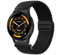 Issinlky Nylon trenzado correa para Garmin Venu 2/3/Venu 4 45mm, 22mm Correa elástica para Garmin Vivoactive 4/Forerunner 265/255/255 Music/745/First Avenger/Darth Vader