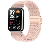 Issinlky Nylon trenzado correa para Xiaomi Watch 8 Pro/9 Pro correa, Correa elástica para Xiaomi Redmi Watch 4/5/6 Mujeres Hombres