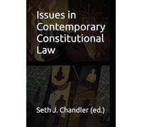 Issues in Contemporary Constitutional law