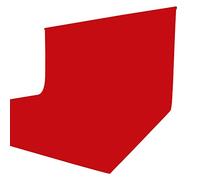ISSUNTEX Fondo de muselina de 10 x 24 pies, estudio fotográfico, pantalla plegable de alta densidad para fotografía de vídeo y televisión, color rojo