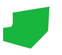 ISSUNTEX Fondo de muselina para estudio fotográfico, pantalla plegable de alta densidad para fotografía de vídeo y televisión, color verde