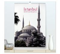 Istanbul, die Perle am Bosporus (hochwertiger Premium Wandkalender 2026 DIN A2 hoch), Kunstdruck in Hochglanz: Istanbul, einzige Stadt auf zwei ... Blick auf ausgewählte Sehenswürdigkeiten.