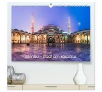 Istanbul - Stadt am Bosporus (hochwertiger Premium Wandkalender 2026 DIN A2 quer), Kunstdruck in Hochglanz: Istanbul, die Pforte zwischen Europa und Asien in 13 ausgewählten Motiven