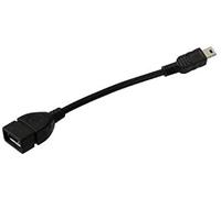 ISTARCOMPUTER - Cable adaptador USB A hembra a mini USB B macho 5 pines OTG