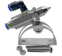 isting Nozzles, Stainless Steel Spray Nozzle Tips, Ultrasonic Air Atomizing Nozzle, Dry Fog Ultra-fine Fine ist Ultrasonic, Dust Control ist, Adjustable Seat