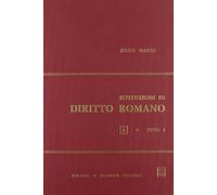 Istituzioni di diritto romano (Vol. 1)