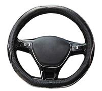 Istn - Funda para volante transpirable y antideslizante en forma de D (blanco)