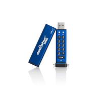 iStorage datAshur PRO 32GB - Unidad flash USB encriptada - Certificación FIPS 140-2 Nivel 3 - Protegido por contraseña - Resistente al polvo y al agua