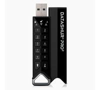 iStorage datAshur PRO2 256GB - Unidad flash USB segura - Certificación FIPS 140-2 Nivel 3 - Protegido por contraseña - Resistente al polvo y al agua