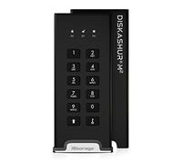 iStorage diskAshur M2 240 GB - SSD portátil USB 3.2 encriptado por Hardware y autenticado por Pin - Ultrarrápido - Compatible con FIPS - Resistente y portátil