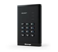 iStorage DiskAshur3 HDD 4TB Negro - Disco duro portátil seguro - protegido por contraseña - Resistente al polvo y al agua - Cifrado de hardware