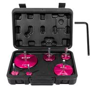 ISTOVO 04529 para Escariador de Accesorios de Tuberías de Plástico PPRK6, Kit de 6 Piezas Que Se Adapta A Taladros Estándar de 1/2 Pulgada, Herramienta Escariadora de Tuberías de PVC