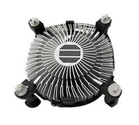 ISTOVO 1 Pieza Ventilador de RefrigeracióN de CPU Radiador Disipador de Enfriador de CPU Rodamiento HidráUlico 2400 RPM para LGA 775 1150 1155 1156 1151