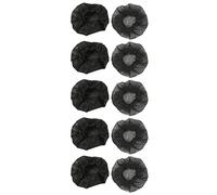 ISTOVO 1000 Piezas Cubiertas de MicróFono Desechables Negras Karaoke Cubierta de MicróFono Antisalpicaduras Accesorios