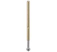 ISTOVO 100Pcs P75-E2 Sonda De Prueba De Pogo Pin 1.3Mm Cabeza Conica 1.0Mm Dedal