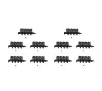 ISTOVO 10X 8 Canales Cubo del Ventilador Controlador de Velocidad del Ventilador de Enfriamiento de 4 Perillas para la Caja de la CPU HDD Vga Pwm Fan I Bracket Power by 12V Fan Control