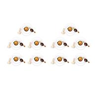 ISTOVO 10X Estufa de Gas Al Aire Libre Estufa de Camping Adaptador de Recarga de Propano Quemador LPG Cilindro Plano Tanque Acoplador Adaptador de Botella Guardar