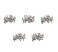 ISTOVO 120 trastes de acero inoxidable para guitarra, 24 trastes de diapasón de 2,7 mm para piezas de guitarra acústica