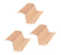 ISTOVO 18 Pares de Clavos de Madera Instrumento de Percusión Musical Palos de Ritmo Percusión Palos de Ritmo Juguete Musical