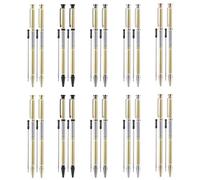 ISTOVO 20 Juegos de Bolígrafos para Tornear Madera, Suministros para Proyectos, Bolígrafo Delgado de 7 mm con Repuestos y Piezas en para Torneado de Madera.