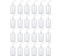 ISTOVO 24 piezas 500ml Botella de Lavandería Líquidos Botella de Lavado de laboratorio Botella de Prensa De Plástico Económica