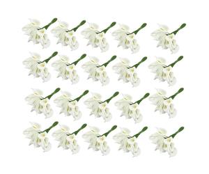 ISTOVO 240Pcs Mini Calla Ramo de Flores Artificiales DecoracióN de la Boda DIY Guirnalda Regalo