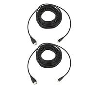 ISTOVO 2piezas 10M LÍNea de ConversiÓn de Video HD Macho A Micro- Macho