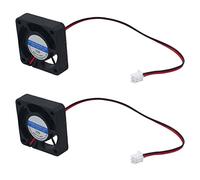 ISTOVO 2piezas Ventilador de Refrigeracion 40mm x 40mm x 10mm 4010 9 Paletas Sin Escobillas CC 12V