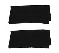 ISTOVO 2X Altavoz Parrilla Tela Estéreo Gille Tela Altavoz Radio Tela 1.7Mx0.5M Negro