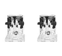 ISTOVO 2X Base de La Máquina Recortadora Cortador de Carpintería Base de La Máquina Recortadora Eléctrica Accesorios para Herramientas Eléctricas Base de Enrutador de Inmersión