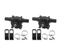 ISTOVO 2X Bomba de Bombeo PequeñA DoméStica de Agua de Transferencia CentríFugas Autocebantes de Agua de Bombeo de CC Convenientes