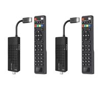 ISTOVO 2X Descodificador TDT HD Sintonizador TDT HD Compatible con Decodificador DVB T2 H265 HD Euroconector TDT HD Full HD 1080p para WiFi Enchufe UE