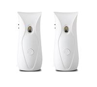 ISTOVO 2X Dispensador Automático Ambientador de Aire Ambientador del Cuarto de Baño Temporizado En Aerosol Montado En la Pared