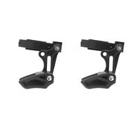 ISTOVO 2X Estabilizador de Cadena de Bicicleta Guía de de Bicicleta Protector de Disco ÚNico de Diente Negativo Positivo para Bicicleta de Montaña y Carretera