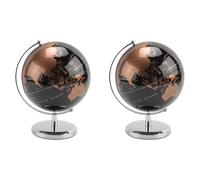 ISTOVO 2X Globo Terraqueo Globo de Mapa de Constelaciónpara Adornos de Escritorio de Mesa En Casa ()