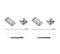 ISTOVO 2X Kit de Placa de Desarrollo RP2040-LoRa HF + Placa Adaptadora SX1262 850-930Mhz la Placa de Desarrollo Admite GFSK Lora